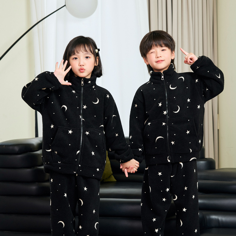 유아용 겨울용 두꺼운 코랄 플리스 파자마 세트, 귀여운 - Toddler Boy Winter Fleece Jacket 리뷰 및 가격