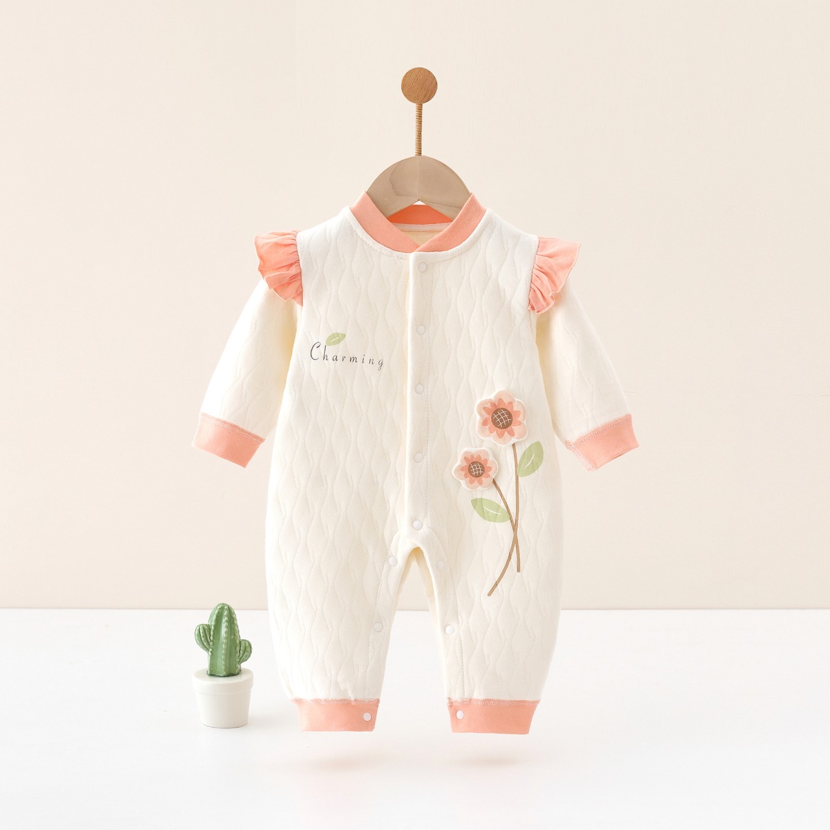 아기 소녀 귀여운 옷 신생아 따뜻한 봄 가을 아우터 점 - Newborn Baby Girl Romper Floral 리뷰 및 가격