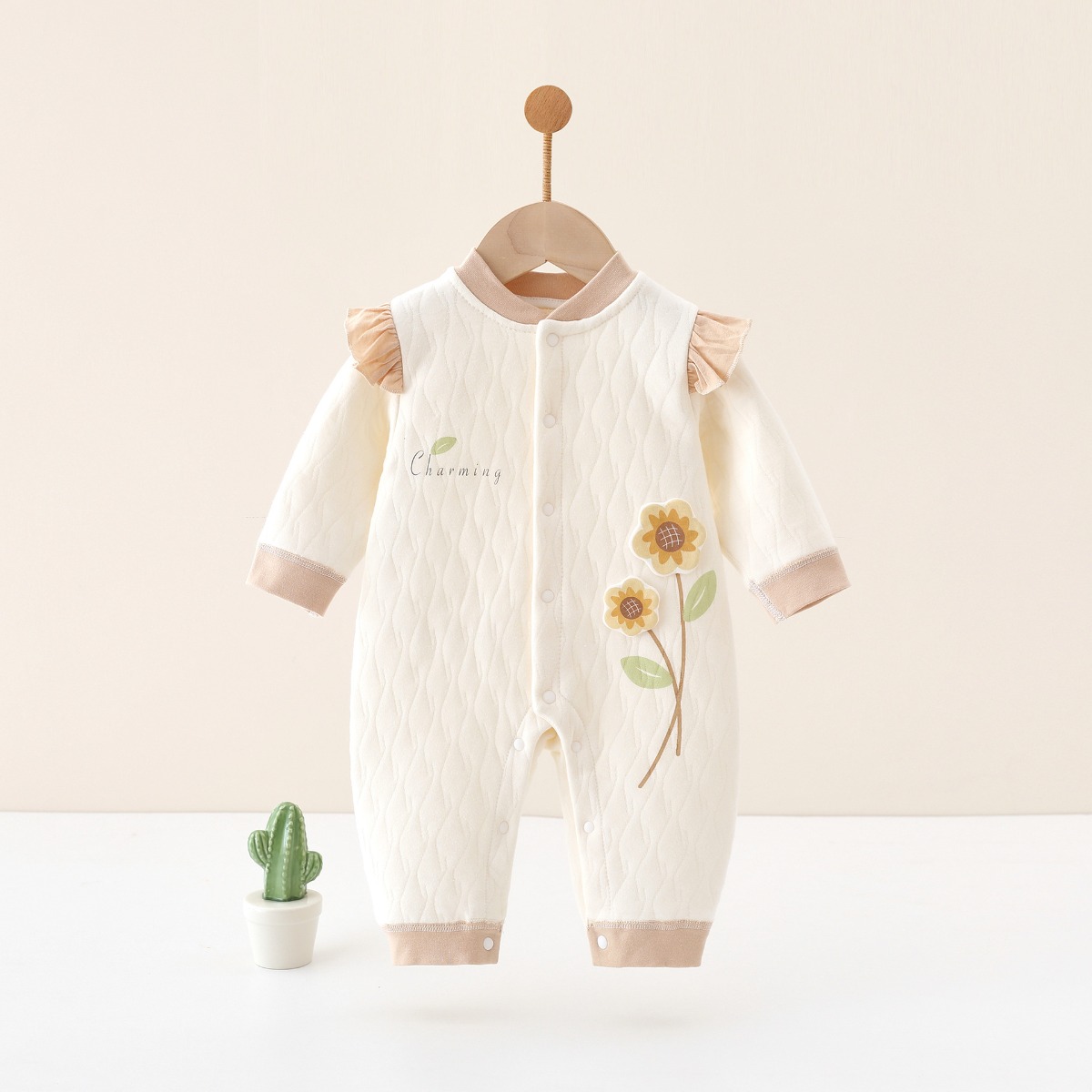 아기 소녀 귀여운 옷 신생아 따뜻한 봄 가을 아우터 점 - Newborn Baby Girl Romper Floral 리뷰 및 가격